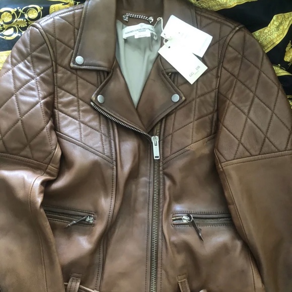 New aut Golden Goose woman leather hacket made in italy m €2000